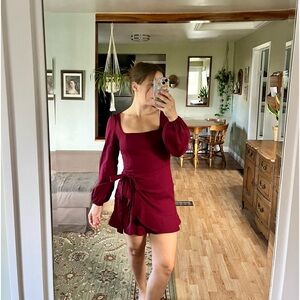 Gorgeous linen blend Princess Polly mini dress